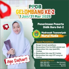 PPDB MTSS NURUL HUDA SUKARAJA